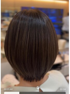 大人の縮毛矯正,酸性ストレート