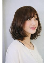 エコル(ekolu)&nbsp;イルミナカラー　ekolu不動前　ナチュラルボブ