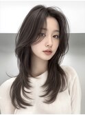 韓国レイヤー/酸性ストレート/トリートメント/髪質改善/カラー