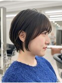 低め丸みの美シルエットショート