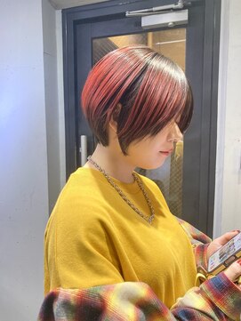 ロク 高田馬場(lok) 手櫛でまとまるショートボブ6【lok高田馬場】