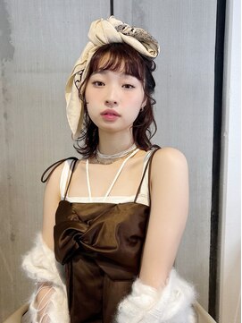 ロンプ(romp) ガーリーハーフアップii【romp佐々木】