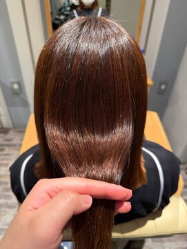 ニノット 武蔵小杉(○nino.) イメチェン/ピンクベージュ/アンブレラカラー/前髪/武蔵小杉