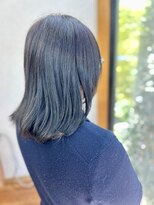 ビューティー サロン カワチ 中庄団地本店(Beauty Salon KAWACHI) 暗髪×サイドレイヤー