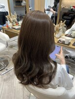 アヴァンス 広島本通店(AVANCE.)&nbsp;着物ヘア/大人ガーリー/ダークアッシュ/似合わせカット/