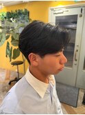 MEN’S/リバースセンターパート/ニュアンスパーマ/武蔵小杉