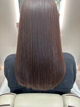 ヘアー ワークス スペース&nbsp;【ブリーチでも】煌めきストレート