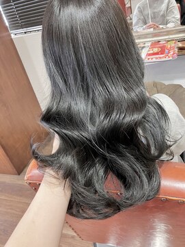 ヘアメイク アンフィ(amphi) 艶髪..~*＊.ダークブルージュ