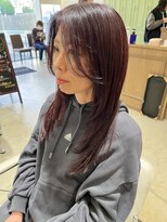 ブランシェ 高蔵寺店(BRANCHE)&nbsp;☆トレンドスタイル☆レイヤーカット×ボルドーカラー【北川】