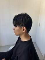 メンズカット バイ ソイクフ(メンズカット by SOY-KUFU)&nbsp;軽めマッシュのセンターパートで自然な毛流れを