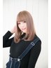 【柔らかシルク縮毛☆】骨格補正カット+前髪ストレート　￥4900