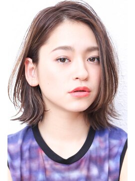 モニカ 西宮北口(Monica) 大人かわいいグレージュ小顔ナチュラルショートボブ