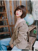 ゆるかわキュートボブ/20代/30代/40代/50代/岡山/表町