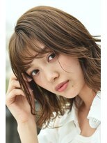 シュシュット(chouchoute)&nbsp;吉祥寺3分/夏のイメチェン耳かけ毛先パーマフォギーベージュ/108