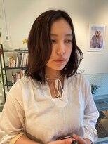 メグリ(meguri)&nbsp;INOAカラーでナチュラルな色気セミロング