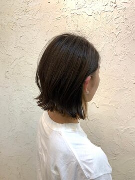 フロール(Flor) 【flor 戸塚】*外はねロブ+ネイビーグレージュ*