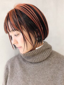 アルバム 銀座(ALBUM GINZA) ボブミディアムショート美髪韓国ヘア_ba258803