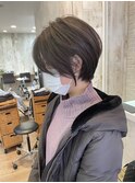 丸みショート