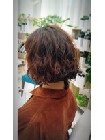 ヘアーズ 住吉店(HAIRZ)&nbsp;《HAIRZ》大人女子の切りっぱなし春ウェーブ