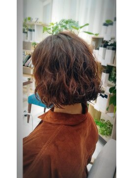 ヘアーズ 住吉店(HAIRZ) 《HAIRZ》大人女子の切りっぱなし春ウェーブ