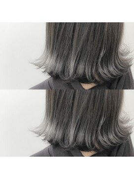 ヘアアンドビューティー クローバー(Hair&Beauty Clover) silver gradation/ニュアンスカラー