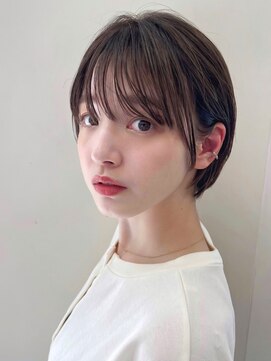 ハピネス クローバー 学園前店(Happiness CLOVER) 丸みショート/髪質改善/ベージュ/透明感/20代30代40代50代