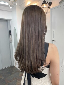 イコ 表参道原宿(ico) ブリーチなし　くすみベージュ