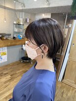 ヘアスペース リズム グリーン(Hair space Rizm green)&nbsp;ショート×ハイライト 30代40代50代60代