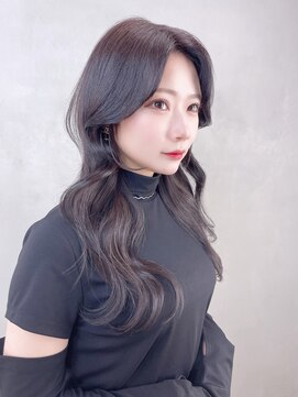 アイティーバイアルバム 藤沢店(IT by ALBUM) ワン本レイヤーロング_チェリーブラウンフェミニンロング_9174