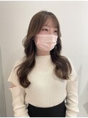 【 YOKE 】レイヤーロングカーキベージュ小顔大人可愛い