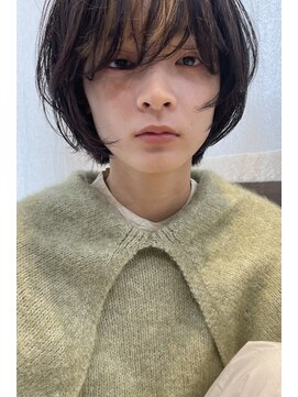 リフ デザイン ラボ(riff design labo) インナーカラー/ショートボブ/丸みボブ