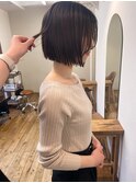 切りっぱなしボブ