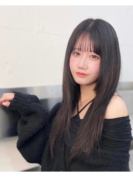 ノク 渋谷(nok) モカグレージュ_カールセミディシアカラー