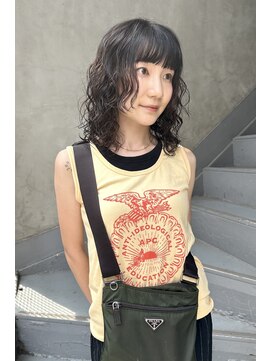 ビビト(bibito) bibito wolf bob wave perm ウルフボブ ボブパーマ パーマ