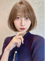 ロンド アンブル 四条烏丸(Lond ambre) 川村利幸 /京都ボブ/ボブ/グレージュ