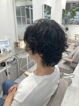 ミエルヘアーエスト 新宿店(mielhair est) ウルフパーマ