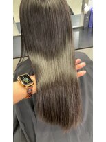 キング 高槻(K!ng)&nbsp;縮毛矯正髪質改善ハイライトレイヤーカット高槻美容室エクステ