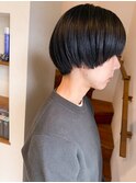 ドライヤーできまるマッシュショート
