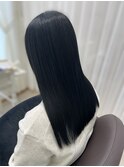黒髪×艶々トリートメント