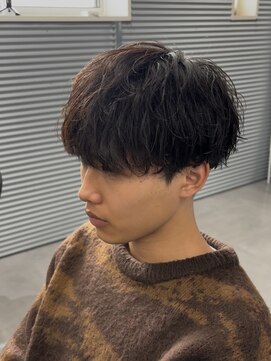 ガオプロデュースバイレボ(gao produced by revo) シャドウパーマ/メンズ/眉カット/パーマ