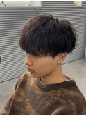 シャドウパーマ/メンズ/眉カット/パーマ