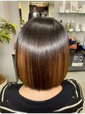 髪質改善ストレート