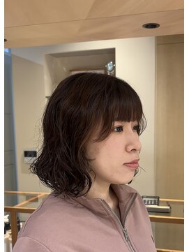 シアン 栄店(CYAN.) ドキドキ初パーマ！ゆるふわボブパーマ