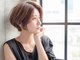 アンバー(Amber)の写真/白髪染めでもおしゃれを楽しむ！《Amber》の【髪質改善ケアカラー】でツヤのあるしなやかな髪へ…*