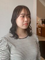 ラヴィ(LaVie produced by ApaKabar)&nbsp;ぱつっとミディアムヘア