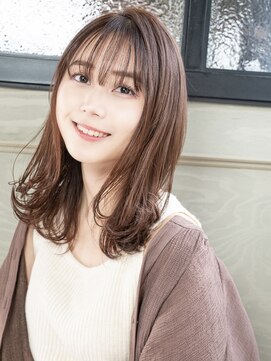 シド 表参道(s.i.d) 外はねミディアム/レイヤーカット/シースルーバング