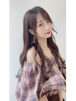 バイエイト(X８)&nbsp;シースルーバング×ロングレイヤー