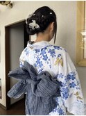 浴衣ヘアスタイル