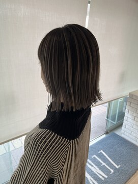 グレージュ/透明感/くすみグレージュ/バレイヤージュ/吉祥寺