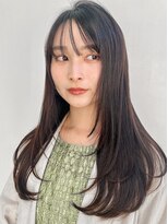 キリ 表参道(kyli)&nbsp;ワンカール斜めバング結べるボブ前髪エアリーカールうるツヤ